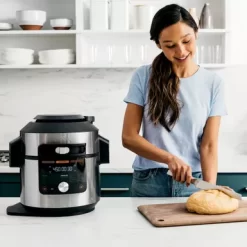 Ninja - Foodi 14-in-1 8qt. XL Pressure Cooker & Steam Fryer With SmartLid - Stainless/Black 41 Ninja - Foodi 14-in-1 8qt. XL Pressure Cooker & Steam Fryer With SmartLid - Stainless/Black -Appliance Shop 56eb54a8 95d1 4804 9842 f2944630610d