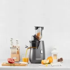 Cuisinart - Easy Clean Slow Juicer - Gray -Appliance Shop 58a08585 0430 58e2 bb39 74e112f714ff