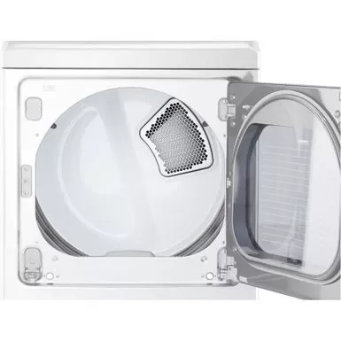 LG - 7.3 Cu. Ft. Smart Electric Dryer With EasyLoad Door - White 10 LG - 7.3 Cu. Ft. Smart Electric Dryer With EasyLoad Door - White - Image 8