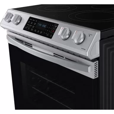Samsung 6.3 Cu. Ft. Front Control Slide-In Electric Range With Convection & Wi-Fi 5 Samsung 6.3 Cu. Ft. Front Control Slide-In Electric Range With Convection & Wi-Fi - Image 3