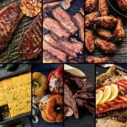 Ninja - Woodfire Outdoor Grill & Smoker, 7-in-1 Master Grill, BBQ Smoker, & Outdoor Air Fryer With Woodfire Technology - Grey -Appliance Shop 5a48dd16 78bc 5c24 82ab 16a4ce8e2e5e