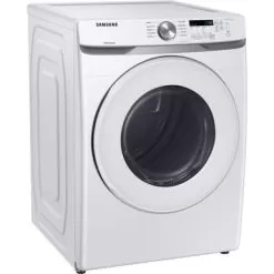 Samsung - 7.5 Cu. Ft. Stackable Electric Dryer With Sensor Dry - White -Appliance Shop 5b495ef7 8d46 4d36 ab68 b4c31607e085