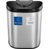 Insignia™ - 18 Gal. Automatic Trash Can With Recycle And Waste Divider - Stainless Steel