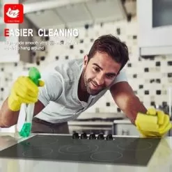 Gasland Chef 36"Built-in Radiant Electric Cooktop With 5 Burners, Electric Ceramic Cooktop Knob Control, 240V - Black 11 Gasland Chef 36"Built-in Radiant Electric Cooktop With 5 Burners, Electric Ceramic Cooktop Knob Control, 240V - Black -Appliance Shop 5c308677 5dba 4edb b2ef 494e5c763b93