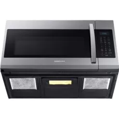 Samsung - 1.9 Cu. Ft. Over-the-Range Microwave With Sensor Cook - Stainless Steel 24 Samsung - 1.9 Cu. Ft. Over-the-Range Microwave With Sensor Cook - Stainless Steel -Appliance Shop 5c31f76b 5383 51e6 a489 55b07a7647eb