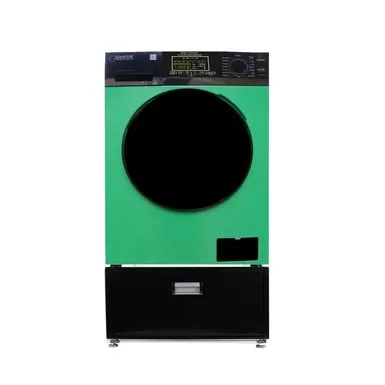 Equator 18lbs. Combination Washer Dryer-Sanitize, Allergen, Winterize, Vented/Ventless Dry & Laundry Pedestal With Drawer - White/Black 6 Equator 18lbs. Combination Washer Dryer-Sanitize, Allergen, Winterize, Vented/Ventless Dry & Laundry Pedestal With Drawer - White/Black - Image 4