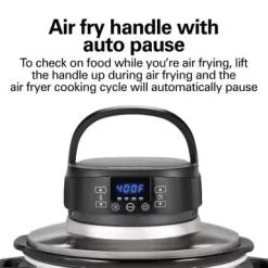 Hamilton Beach Air Fry Lid For 6 Quart Oval Slow Cookers - Black -Appliance Shop 5cf7d24e 4379 4438 838b 846879091520