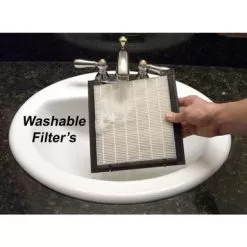 New Comfort Black 6-stage UV Washable HEPA Ozone Air Purifier - Black -Appliance Shop 5d0957c3 9dfe 48b7 a554 4ddaebc66c36