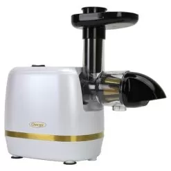 Omega - Cold Press 365, 150W, Horizontal Slow Masticating Juicer - White