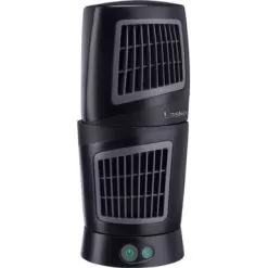 Lasko - 3- Speed Twist-Top Tower Fan - Black