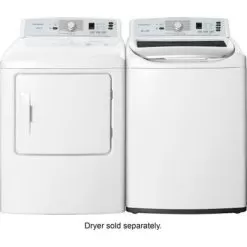 Insignia™ - 4.1 Cu. Ft. High Efficiency Top Load Washer - White -Appliance Shop 5e71e0ff 4e3d 58c0 a19b 8d995b448c25