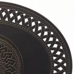 Fire Sense - James Oval Aluminum LPG Fire Pit - Antique Bronze -Appliance Shop 5f6e5845 7311 528b 93ee 2715ee0688ce