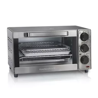 Hamilton Beach - Sure-Crisp 4 Slice Air Fryer Toaster Oven 3 Hamilton Beach - Sure-Crisp 4 Slice Air Fryer Toaster Oven