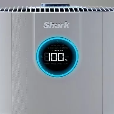 Shark - NeverChange Air Purifier MAX, 5-Year Filter Life, 1400 Sq. Ft - White 5 Shark - NeverChange Air Purifier MAX, 5-Year Filter Life, 1400 Sq. Ft - White - Image 3