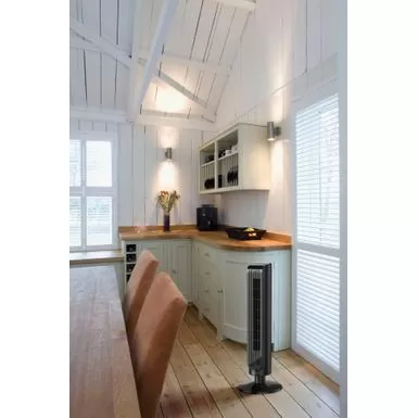 Lasko - 3-Speed Oscillating Tower Fan With Timer And Remote Control - Black 5 Lasko - 3-Speed Oscillating Tower Fan With Timer And Remote Control - Black - Image 3