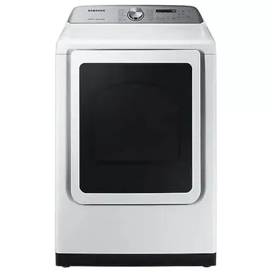Samsung - 7.4 Cu. Ft. 12-Cycle Electric Dryer With Steam - White 3 Samsung - 7.4 Cu. Ft. 12-Cycle Electric Dryer With Steam - White
