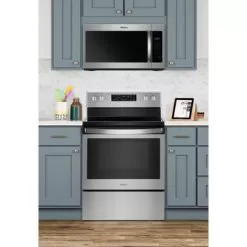 Whirlpool - 1.7 Cu. Ft. Over-the-Range Microwave - Stainless Steel -Appliance Shop 60672979 a94e 5a2a 9f43 b6fe5fefac41