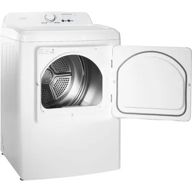 Insignia™ - 6.7 Cu. Ft. 12-Cycle Electric Dryer - White 6 Insignia™ - 6.7 Cu. Ft. 12-Cycle Electric Dryer - White - Image 4