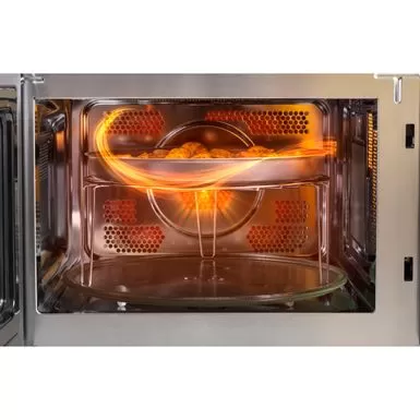 GE - 1.0 Cu. Ft. Convection Countertop Microwave With Air Fry - Black Stainless Steel 15 GE - 1.0 Cu. Ft. Convection Countertop Microwave With Air Fry - Black Stainless Steel - Image 13