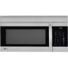 LG - 1.7 Cu. Ft. Over-the-Range Microwave With EasyClean - Stainless Steel -Appliance Shop 60b9b64a a302 5a3a 805a 80c2c8ec8013