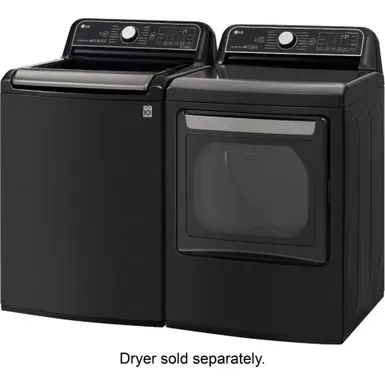LG - 5.5 Cu. Ft. High-Efficiency Smart Top Load Washer With Steam And TurboWash3D Technology - Black Steel 10 LG - 5.5 Cu. Ft. High-Efficiency Smart Top Load Washer With Steam And TurboWash3D Technology - Black Steel - Image 8