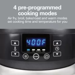 Hamilton Beach Air Fry Lid For 6 Quart Oval Slow Cookers - Black -Appliance Shop 6133962b 94c4 4a23 bf03 4e8b3c8a70ba