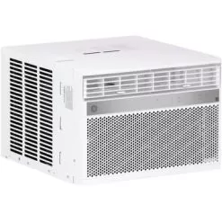 GE - 550 Sq. Ft. 12,000 BTU Smart Window Air Conditioner With WiFi And Remote - White