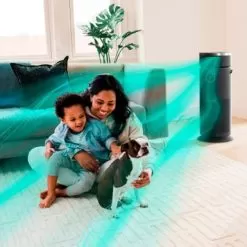 Shark - 3-in-1 Max Air Purifier, Heater & Fan With NanoSeal HEPA, Cleansense IQ, Odor Lock, For 1000 Sq. Ft - Charcoal Grey -Appliance Shop 62074980 8db6 5109 8f93 706de4c95c78