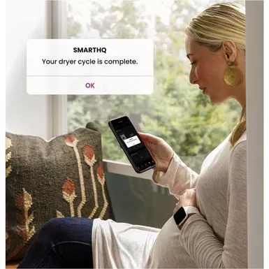 GE Profile 7.4 Cu. Ft. Grey Smart Electric Dryer 10 GE Profile 7.4 Cu. Ft. Grey Smart Electric Dryer - Image 8