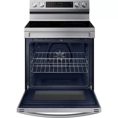 Samsung - 6.3 Cu. Ft. Freestanding Electric Convection+ Range With WiFi, No-Preheat Air Fry And Griddle - Stainless Steel 15 Samsung - 6.3 Cu. Ft. Freestanding Electric Convection+ Range With WiFi, No-Preheat Air Fry And Griddle - Stainless Steel - Image 13
