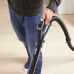 Shark - Canister Pet Bagless Corded Vacuum - Navy/Silver -Appliance Shop 64aec339 b55a 5afb 8e86 c054dcc0cc2b