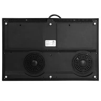 MegaChef Portable Dual Induction Cooktop - Black 7 MegaChef Portable Dual Induction Cooktop - Black - Image 5