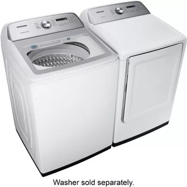 Samsung 7.4-cu. Ft. Electric Dryer With Sensor Dry In White 11 Samsung 7.4-cu. Ft. Electric Dryer With Sensor Dry In White - Image 9