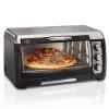 Hamilton Beach Black 6-slice Toaster Oven W/ Broiler - Black/Silver