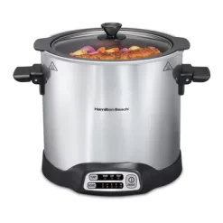 Hamilton Beach - 10qt Sear & Cook Stockpot Slow Cooker Silver -Appliance Shop 6636d4d7 f38d 4417 b5cd 838c0e5296ce