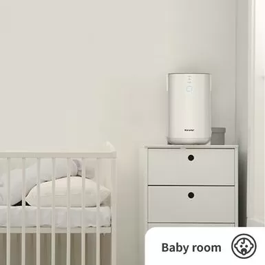 Klarwind HEPA H13 Grade Smart Air Purifier 100 - White 6 Klarwind HEPA H13 Grade Smart Air Purifier 100 - White - Image 4