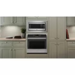 GE - Profile Series 1.1 Cu. Ft. Mid-Size Microwave With Sensor Cooking - Stainless Steel -Appliance Shop 66d94390 d4ed 5ef4 bdad 964e031c1619