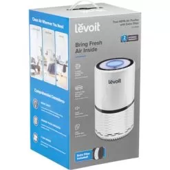 Levoit - Aerone 129 Sq. Ft True HEPA Air Purifier With Replacement Filter - White 16 Levoit - Aerone 129 Sq. Ft True HEPA Air Purifier With Replacement Filter - White -Appliance Shop 66ff47dd 2197 5101 b5e7 8700e30a400c
