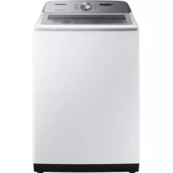 Samsung - 5.0 Cu. Ft. High Efficiency Top Load Washer With Active WaterJet - White