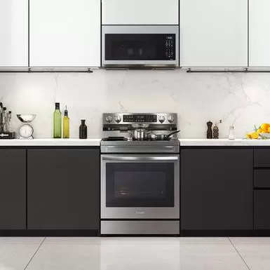 Samsung - 6.3 Cu. Ft. Freestanding Electric Convection+ Range With WiFi, No-Preheat Air Fry And Griddle - Stainless Steel 18 Samsung - 6.3 Cu. Ft. Freestanding Electric Convection+ Range With WiFi, No-Preheat Air Fry And Griddle - Stainless Steel - Image 16