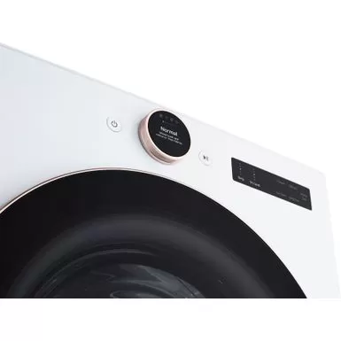 LG - 7.4 Cu. Ft. Smart Electric Dryer With Steam And Sensor Dry - White 6 LG - 7.4 Cu. Ft. Smart Electric Dryer With Steam And Sensor Dry - White - Image 4