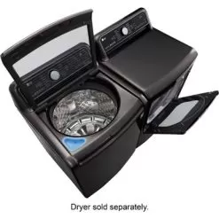 LG - 5.5 Cu. Ft. High-Efficiency Smart Top Load Washer With Steam And TurboWash3D Technology - Black Steel 20 LG - 5.5 Cu. Ft. High-Efficiency Smart Top Load Washer With Steam And TurboWash3D Technology - Black Steel -Appliance Shop 684e62f3 d505 5339 a0d7 cd141bd38eb3