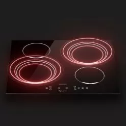 24-in Electric Induction Cooktop With 4 Elements Including 3,000-Watt Element - Black -Appliance Shop 68c43274 904c 499a 9ca0 9c7079731ced