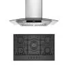 2 Piece Kitchen Package With 30" Gas Cooktop & 30" Ducted Wall Mount Range Hood - N/A - Silver 1 2 Piece Kitchen Package With 30" Gas Cooktop & 30" Ducted Wall Mount Range Hood - N/A - Silver -Appliance Shop 68cb3943 e055 434c 90fd 9e5c50dbc6f7