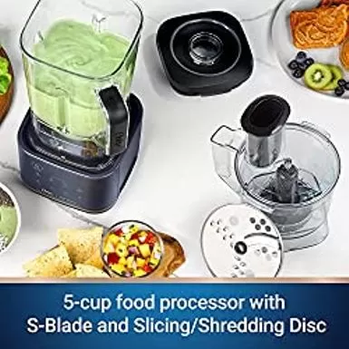 Oster® Oster Pro Series 2-in-1 Kitchen System With XL 9-Cup Tritan Jar, Food Processor And Tamper Tool 6 Oster® Oster Pro Series 2-in-1 Kitchen System With XL 9-Cup Tritan Jar, Food Processor And Tamper Tool - Image 4