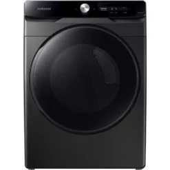 Samsung 7.5-Cu. Ft. Smart Dial Electric Dryer With Super Speed Dry, Brushed Black