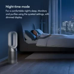 Dyson - Purifier Hot+Cool - HP07 - Smart Tower Air Purifier, Heater And Fan - White/Silver -Appliance Shop 69a13794 6eec 4131 873c 28cdd326cf2c