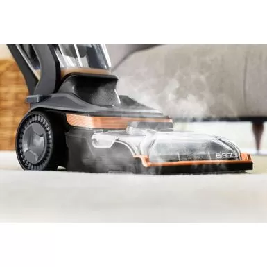 BISSELL - Revolution Hydrosteam Pet Corded Upright Deep Cleaner - Titanium/Copper Harbor 9 BISSELL - Revolution Hydrosteam Pet Corded Upright Deep Cleaner - Titanium/Copper Harbor - Image 7