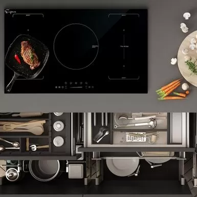 36-in 5 Elements Built-In Electric Induction Cooktop Including Bridge Element - 36" - Black 6 36-in 5 Elements Built-In Electric Induction Cooktop Including Bridge Element - 36" - Black - Image 4
