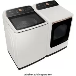 Samsung 7.4-Cu. Ft. Smart Electric Dryer With Steam Sanitize+, Ivory -Appliance Shop 6b49d103 8e46 5214 aae5 ff73ff0db22e